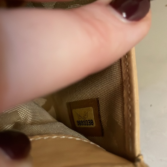 Chanel Quilted Black Tan Vintage Wallet As Is CC Authentic - Picture 14 of 17